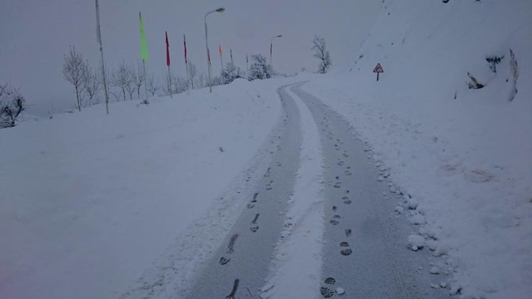 Genzet Sétif en neige