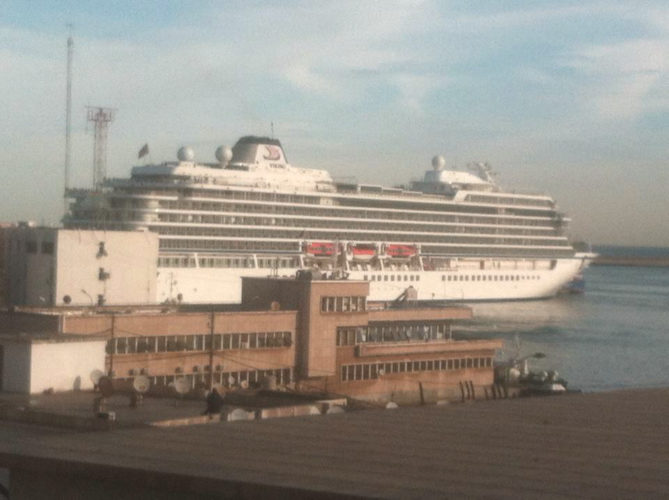 Viking Sea au port d’Alger