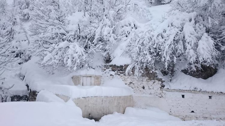 daira Guenzet, Sétif couvert de beige