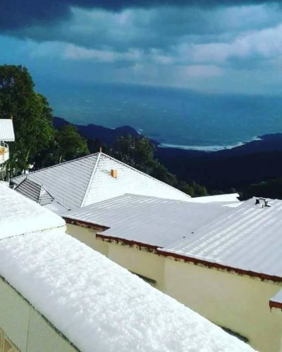 la plage et la neige à Seraïdi