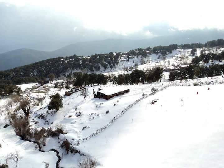 la neige à Seraïdi annaba